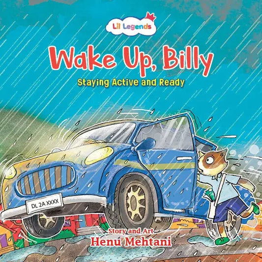 Lil Legends Mindfulness Series - Wake Up, Billy | Illustrated Story Book for Kids | Mindful Tales for Emotional Learning & Social Skills | Age 5+