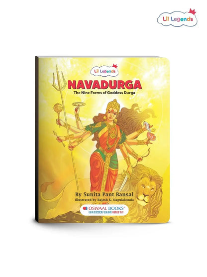 Lil Legends Navadurga Story Book for Kids | Maa Durga and Her 9 Forms | Illustrated Mythological Story | Cultural Learning & Moral Values | Ages 7+ Years
