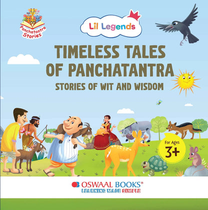Lil Legends Timeless Tales of Panchatantra for Kids | 5 Short Bedtime Stories | Stories of Wit and Wisdom | Moral Story Book in English | Age 3+ Years 