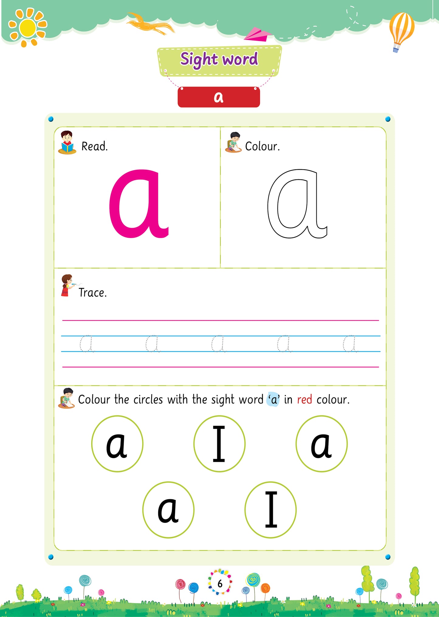 Lil Legends Incredible Phonics Level 1 Sight Words