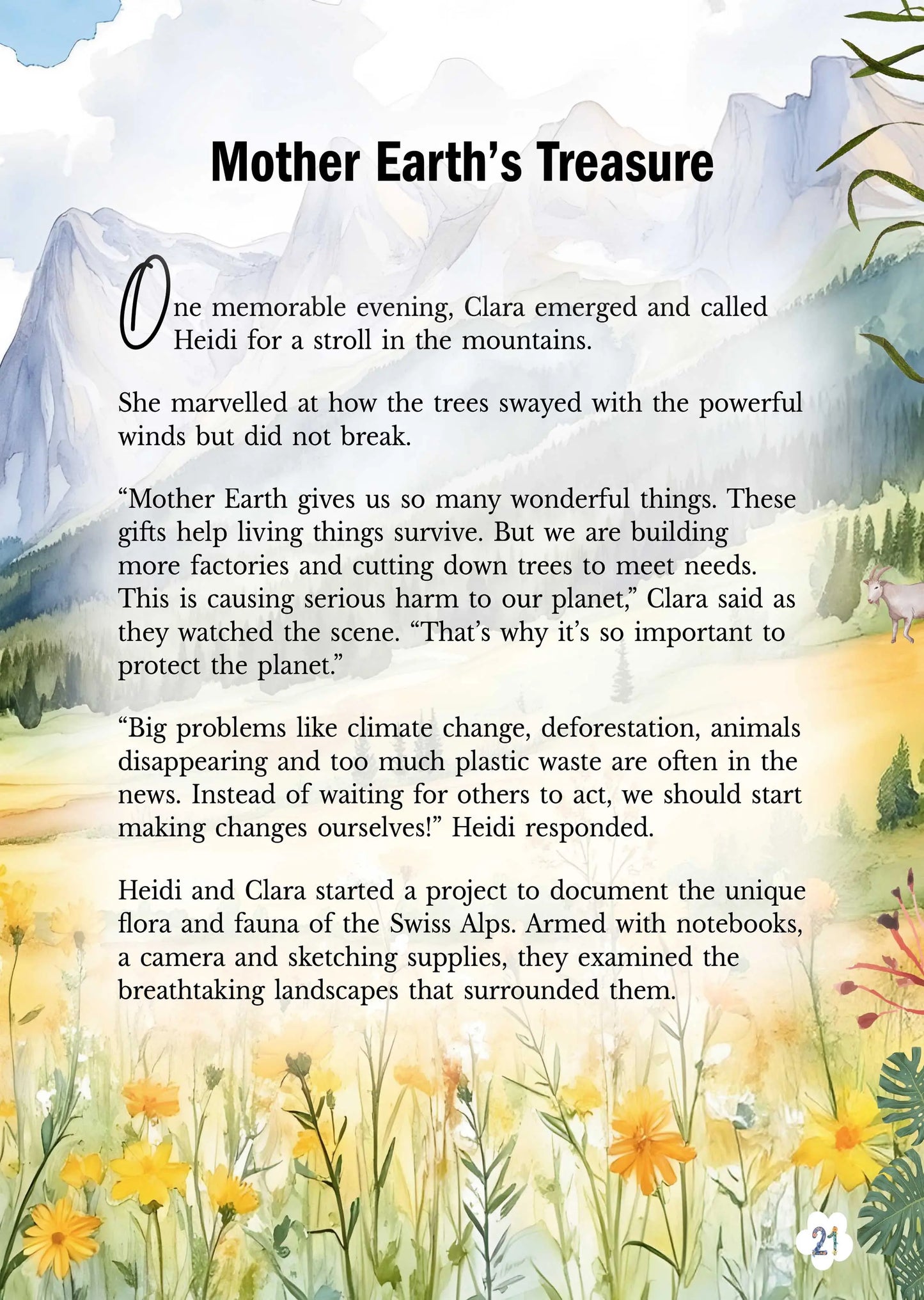 Heidi – A Reimagined Classic Kids Story of Nature, Resilience & Belonging by Lil Legends | Perfect for ages 7 to 12 