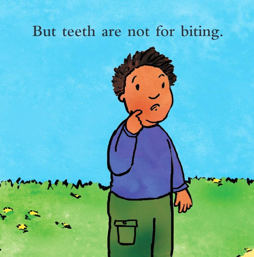 Teeth Are Not for Biting — Board Book for Toddlers (Ages 1-4 yrs) | Builds Gentle Communication & Kindness | by Free Spirit Publishing