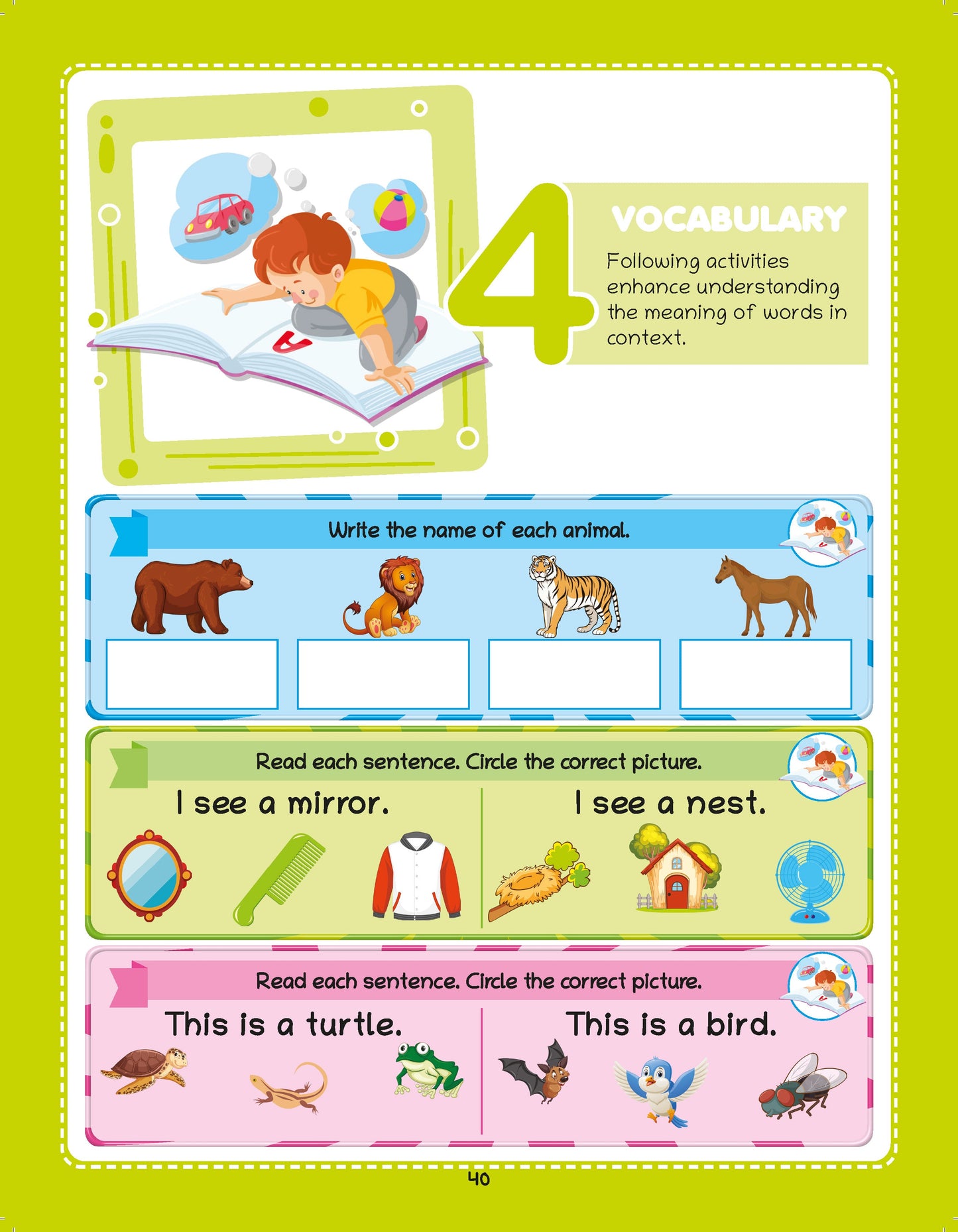 Lil Legends 250+ Activities English Quest Activity Book for 5+age - Oswaal Books