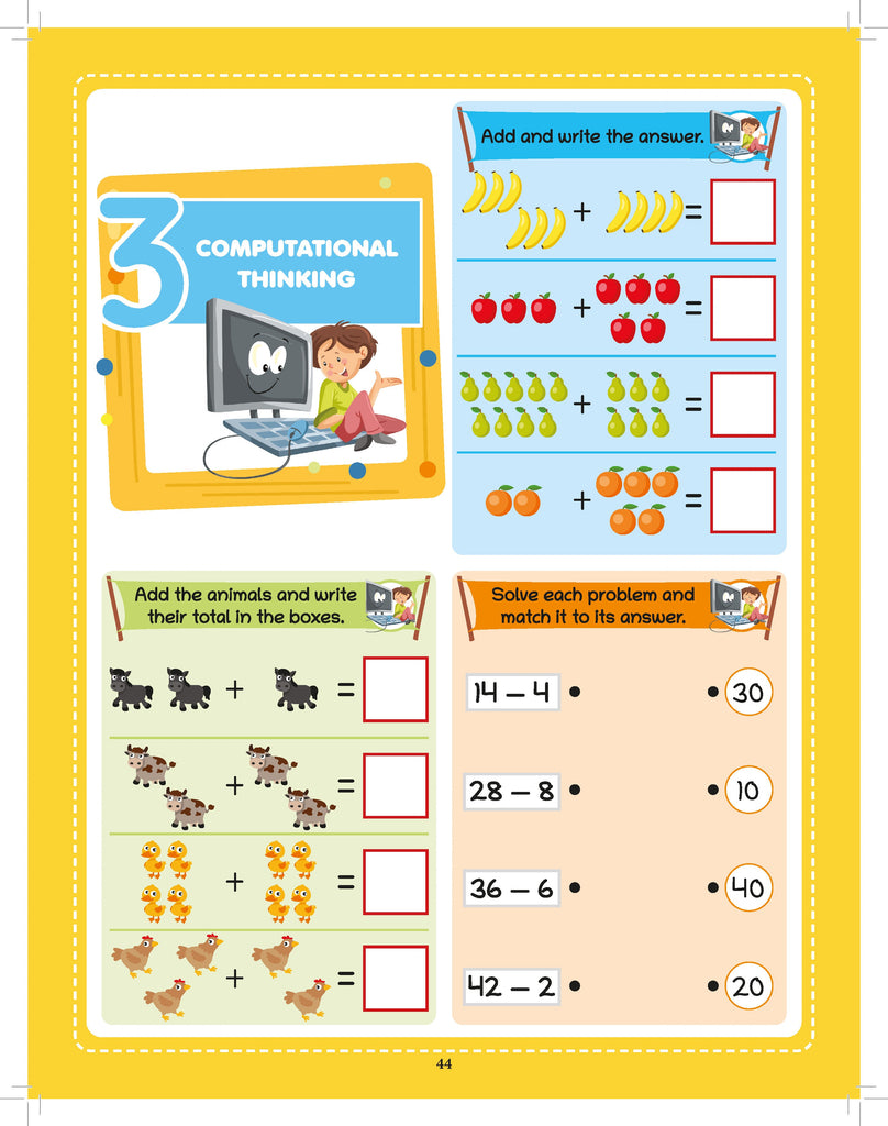 Lil Legends 250+ Activities – Maths Quest Activity Book for kids (Age 5+ Years) | Conceptual Understanding & Thinking, Logical Reasoning, Problem Solving & more | Brain Boosting for Children - Oswaal Books