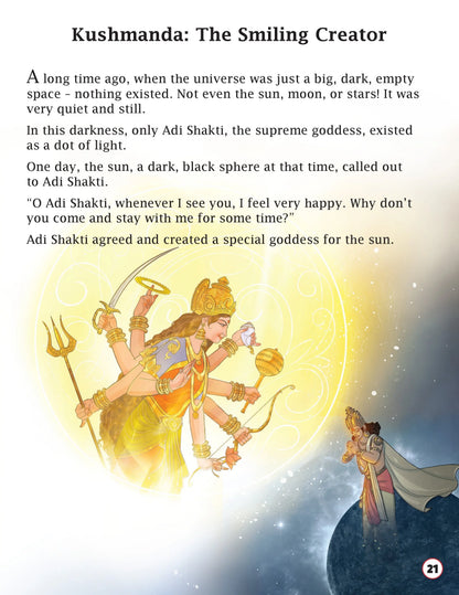 Lil Legends Mythological Tales Set of 4 Books for Kids Age 7+ Years - Ramayan, Mahabharat, Navadurga & Hanuman | Illustrated Hindu Mythology Stories for Children