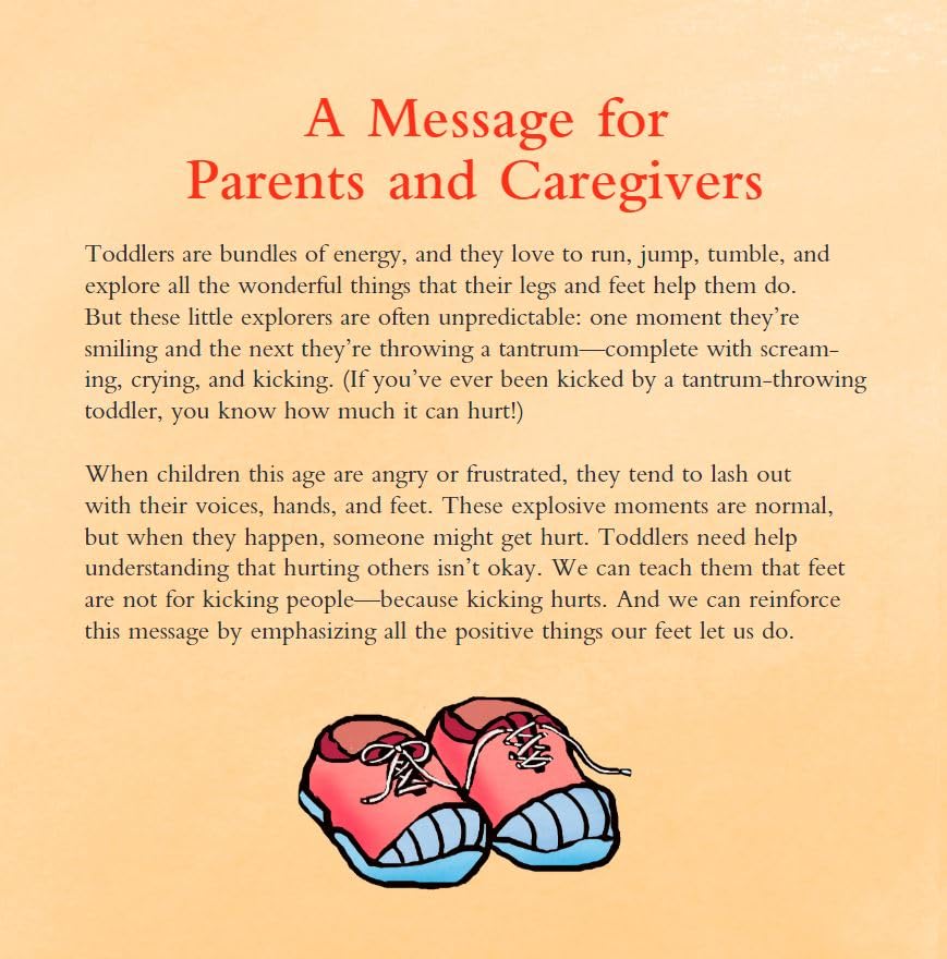 Feet Are Not for Kicking (Best Behaviour Series) — Gentle Board Book for Toddlers (Ages 1-4 yrs) | Teaches Kindness & Self-control | by Free Spirit Publishing