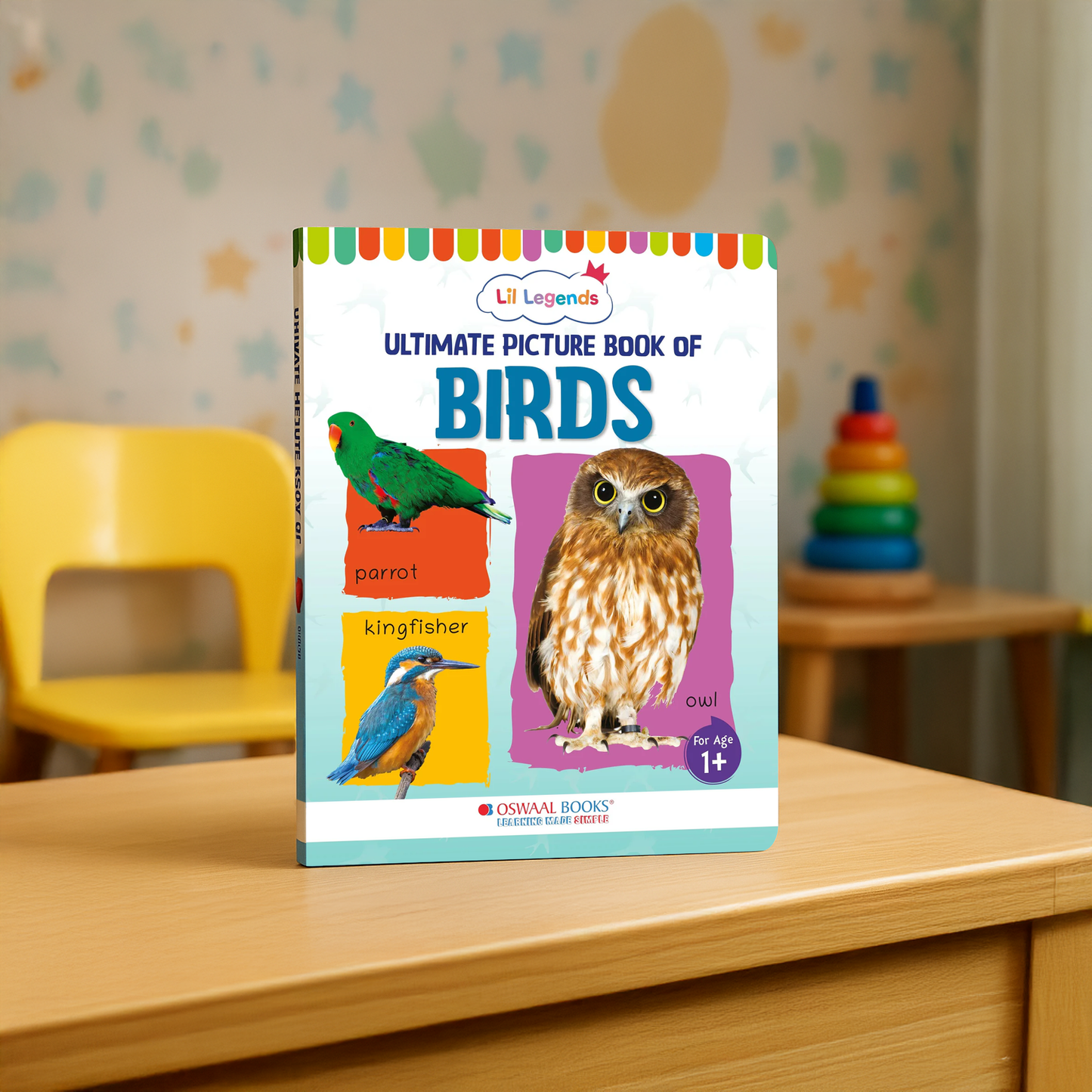 Bird Picture Book for Toddlers | Learn About Birds for Kids Age 1+ | Early Nature Learning with Bright Images