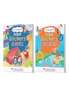 Sticker Books for Kids Age 3+ | Shapes & Numbers Combo | Early Learning Fun 