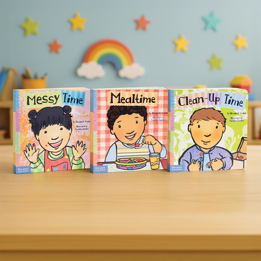 Mealtime & Clean-Up Set (Toddler Tools Series) — 3 Board Books for Toddlers (Ages 1–3 yrs) | Build Healthy Routines & Habits | by Lil Legends
