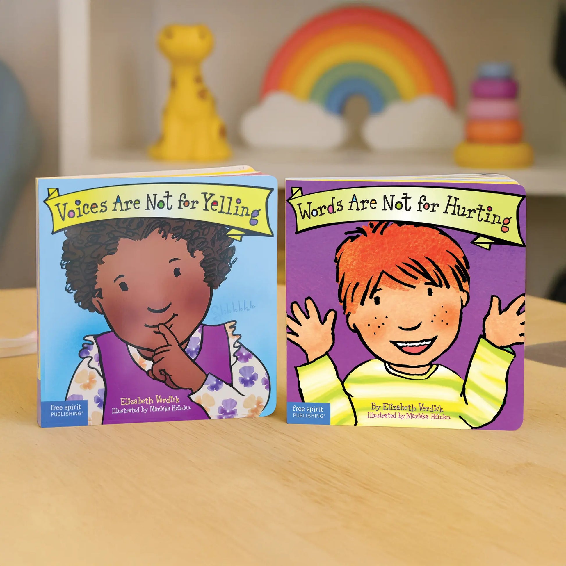 Words & Voices Matter Duo Set (Best Behaviour Series) — 2 Board Books for Toddlers (Ages 1–4 yrs) | Includes Communication & Kind-Voices Stories | by Lil Legends 