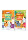 Uppercase & Lowercase Letter Tracing and Vocabulary Books | 2?Book Set for Kids Ages 3?5 | ABC Writing Practice & Preschool Activity 