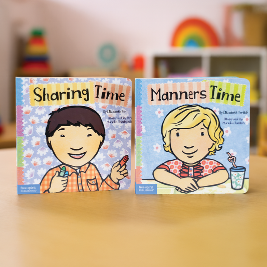 Manners & Sharing Duo Set (Toddler Tools Series) — 2 Board Books for Toddlers (Ages 1–3 yrs) | Build Kind Behaviour & Sharing Habits | by Lil Legends