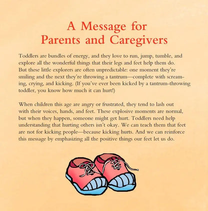 Feet Are Not for Kicking (Best Behaviour Series) — Gentle Board Book for Toddlers (Ages 1-4 yrs) | Teaches Kindness & Self-control | by Free Spirit Publishing 