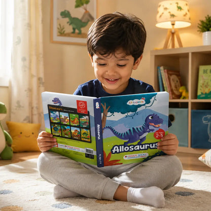 Lil Legends Padded Board Book for Kids | I am an Allosaurus | Illustrated Dinosaur Book for Toddlers | Durable Early Learning Picture Book | Age 2–5 Years | Padded Cover Edition 
