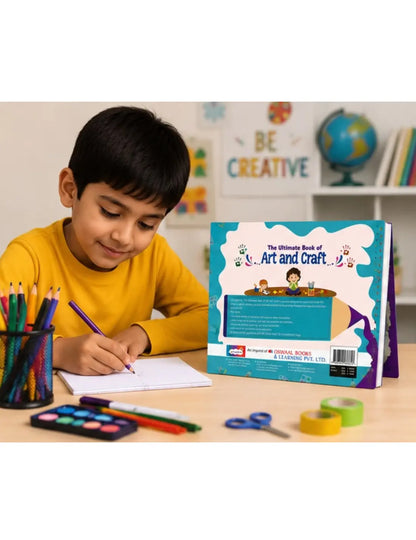 Lil Legends The Ultimate Book of  Art and Craft for Kids | 30+ Creative Activities and DIY Projects | Imagination and Creativity | Tracing, Drawing, Colouring and Craft  Activities | Age 3+ 