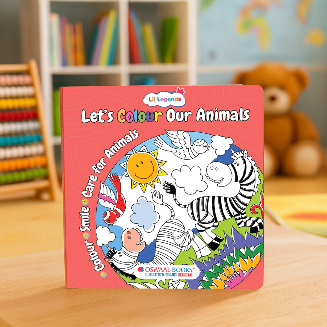 Let’s Colour Our Animals | Easy & Fun Colouring Book for Toddlers | Ages 2–4 | Fine Motor & Creativity Boost