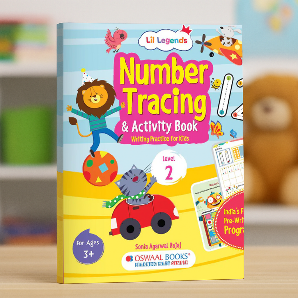 Number Tracing Activity Book – Level 2 | Writing Practice for Kids Ages 3+ | Learn Numbers 11–20 with Fun Activities
