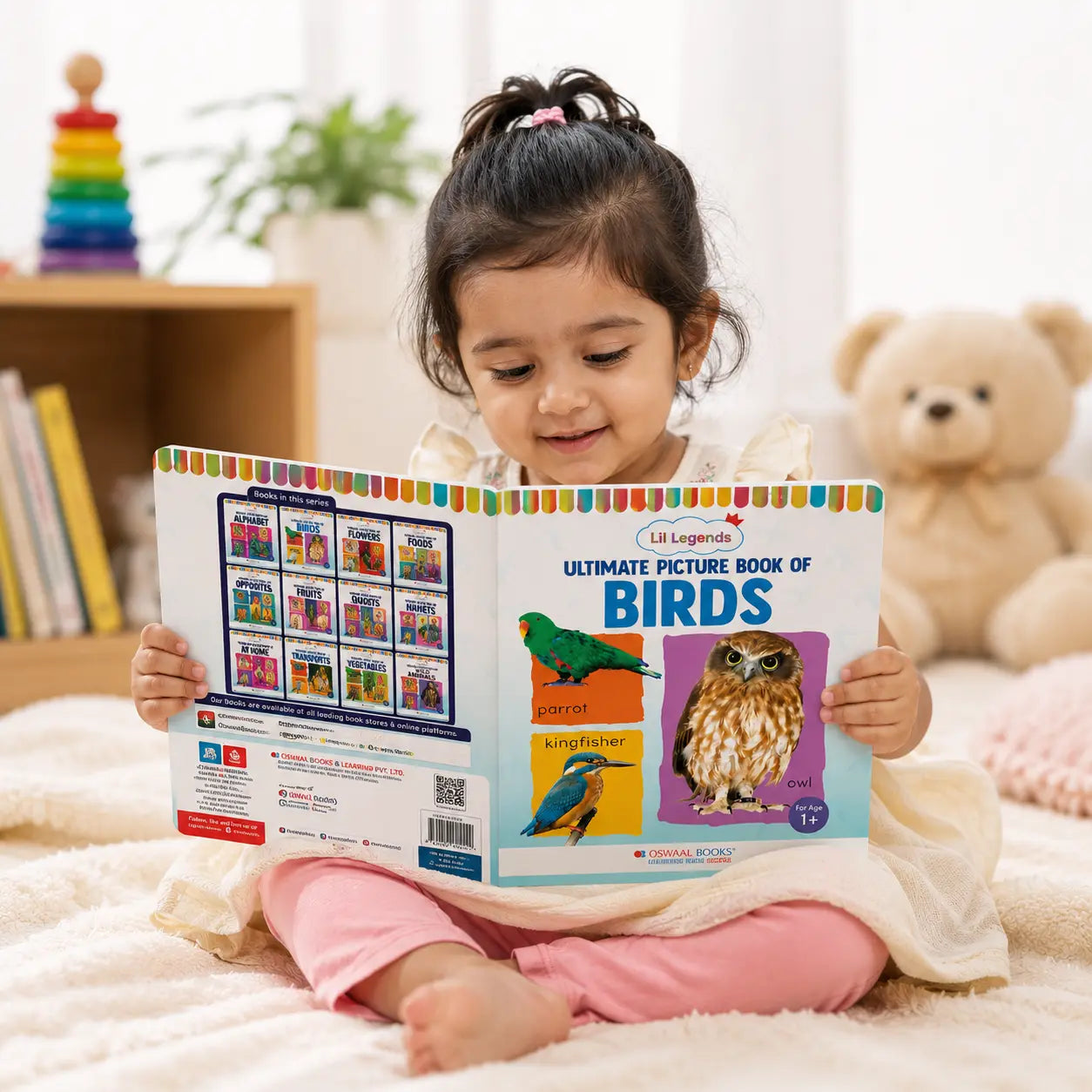 Lil Legends Picture Book for Kids Age 1+ Years - Learn About Birds | Early Learning Illustrated Book with Colourful Pictures | First Words Book for Toddlers & Preschoolers 
