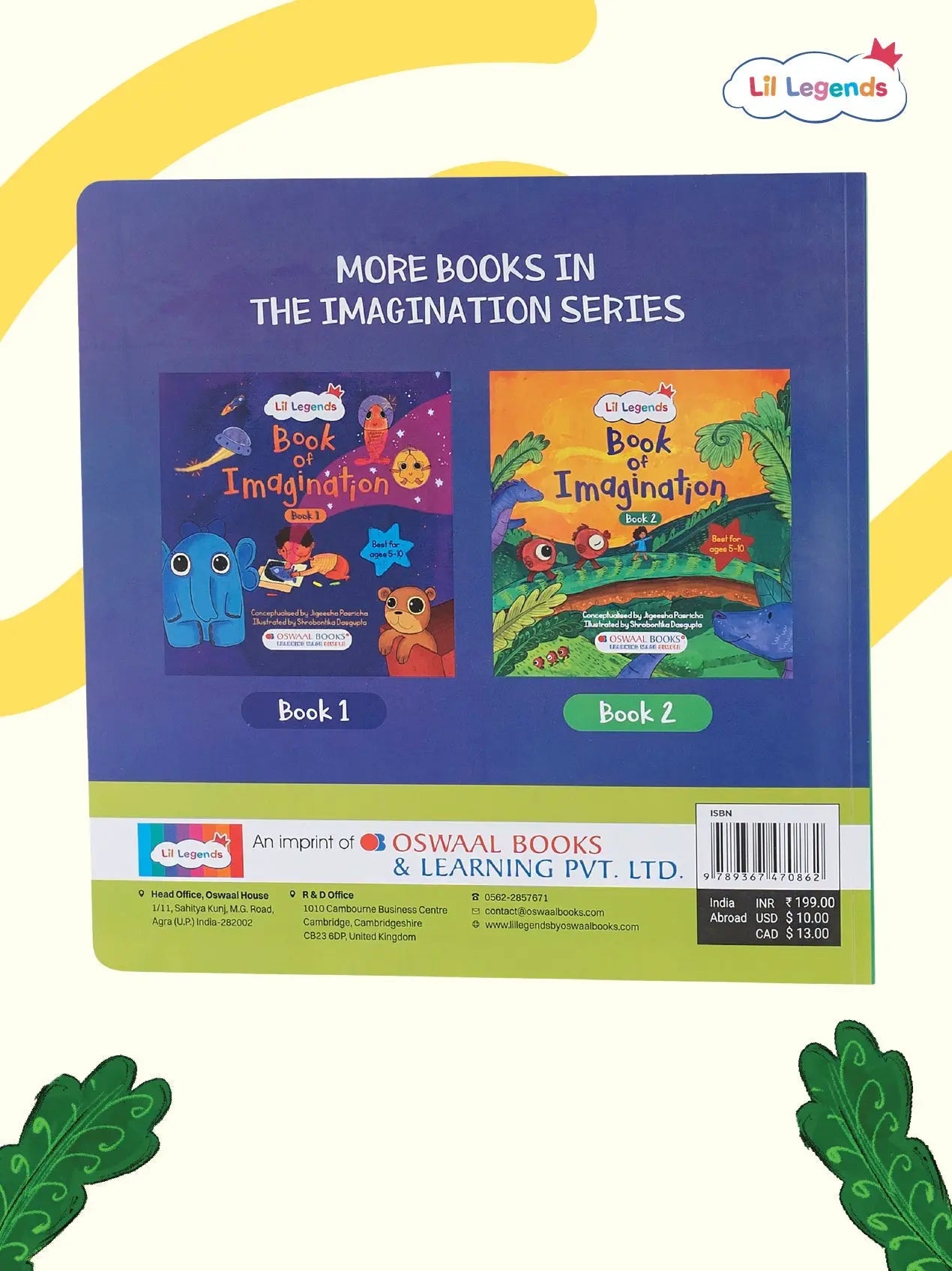 Lil Legends Book of Imagination Part 2 for Kids | Drawing & Writing Prompts | Creative Thinking & Emotional Expression | Screen-Free Activity Journal | Age 5–10 Years 