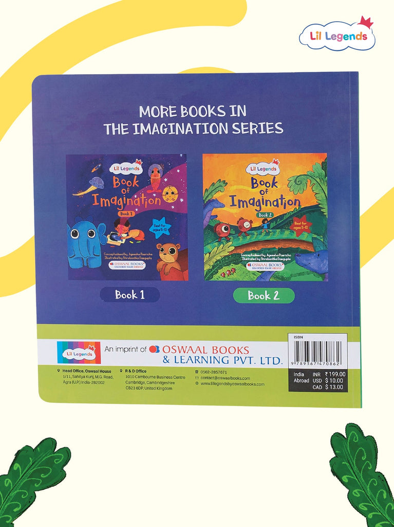Book of Imagination Part 2 | Open-Ended Activity Book for Kids | Build Creativity & Cognitive Skills | Ages 5–10