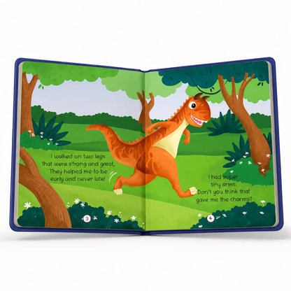 Lil Legends Padded Board Book for Kids | I am a Carnotaurus | Illustrated Dinosaur Book for Toddlers | Durable Early Learning Picture Book | Age 2–5 Years | Padded Cover Edition 