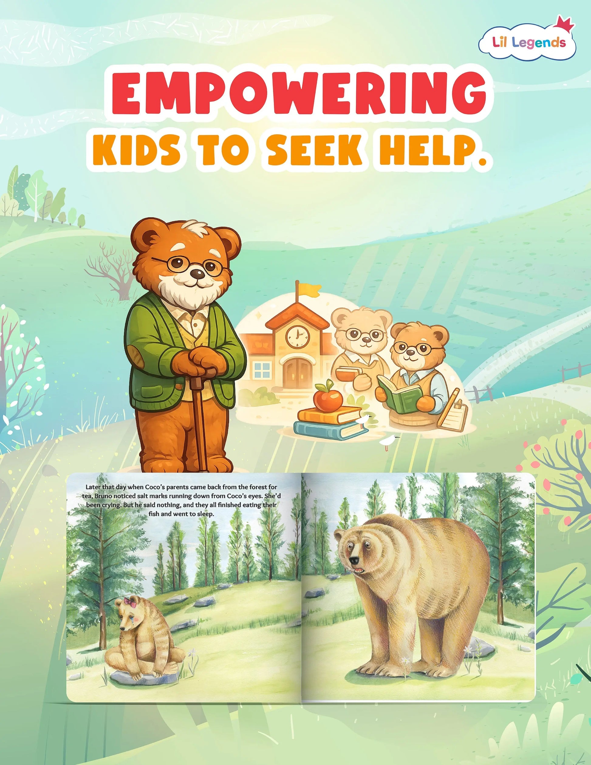 Austin Macauley, Lil legends, A Life Lessons for Kids, A Bear Called Bruno 