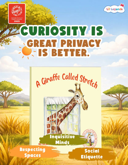 Austin Macauley, Lil legends, A Life Lessons for Kids, A Giraffe Called Stretch 