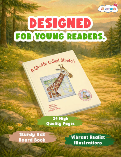 Austin Macauley, Lil legends, A Life Lessons for Kids, A Giraffe Called Stretch 