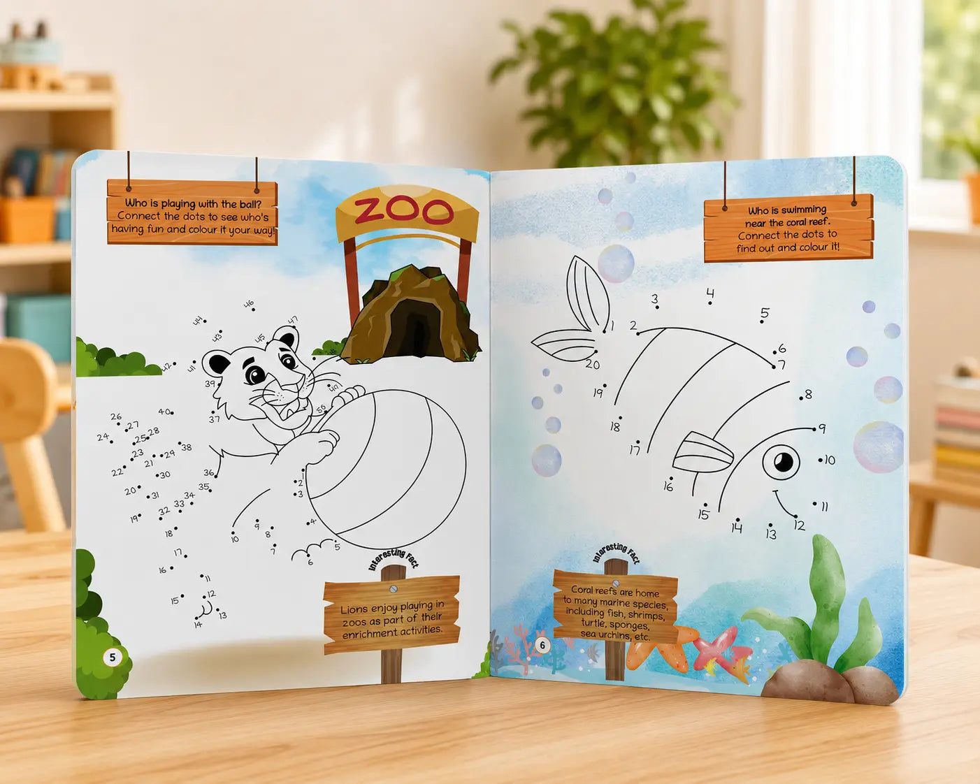 Lil Legends My First Dot to Dot Colouring Book for Kids | Connect the Dots, Colour and Fun Fact | Builds Number Skills, Counting and Focus | Fun Activity Workbook | For Nursery/LKG/UKG  | Age 3+ 