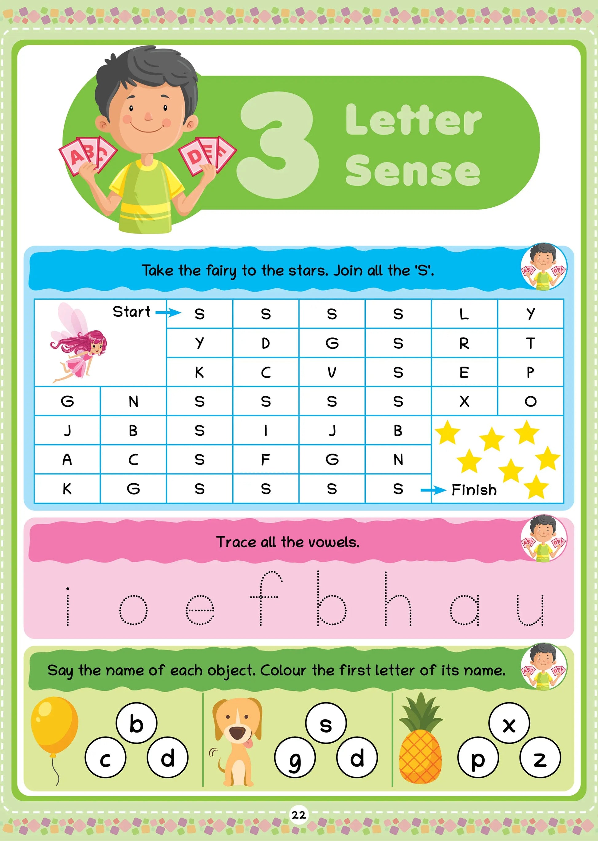 Lil Legends 250+ Activities English Quest Activity Book For Age 3+ | Learning Activities | Puzzles, Tracing, Phonics, Vocabulary and Grammar Practice Workbook | For Toddelers/LKG/UKG 