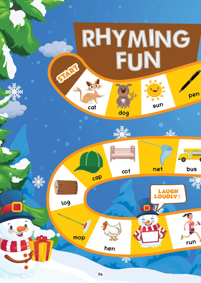 Lil Legends 250+ Activities English Quest Activity Book For Age 3+ | Learning Activities | Puzzles, Tracing, Phonics, Vocabulary and Grammar Practice Workbook | For Toddelers/LKG/UKG 