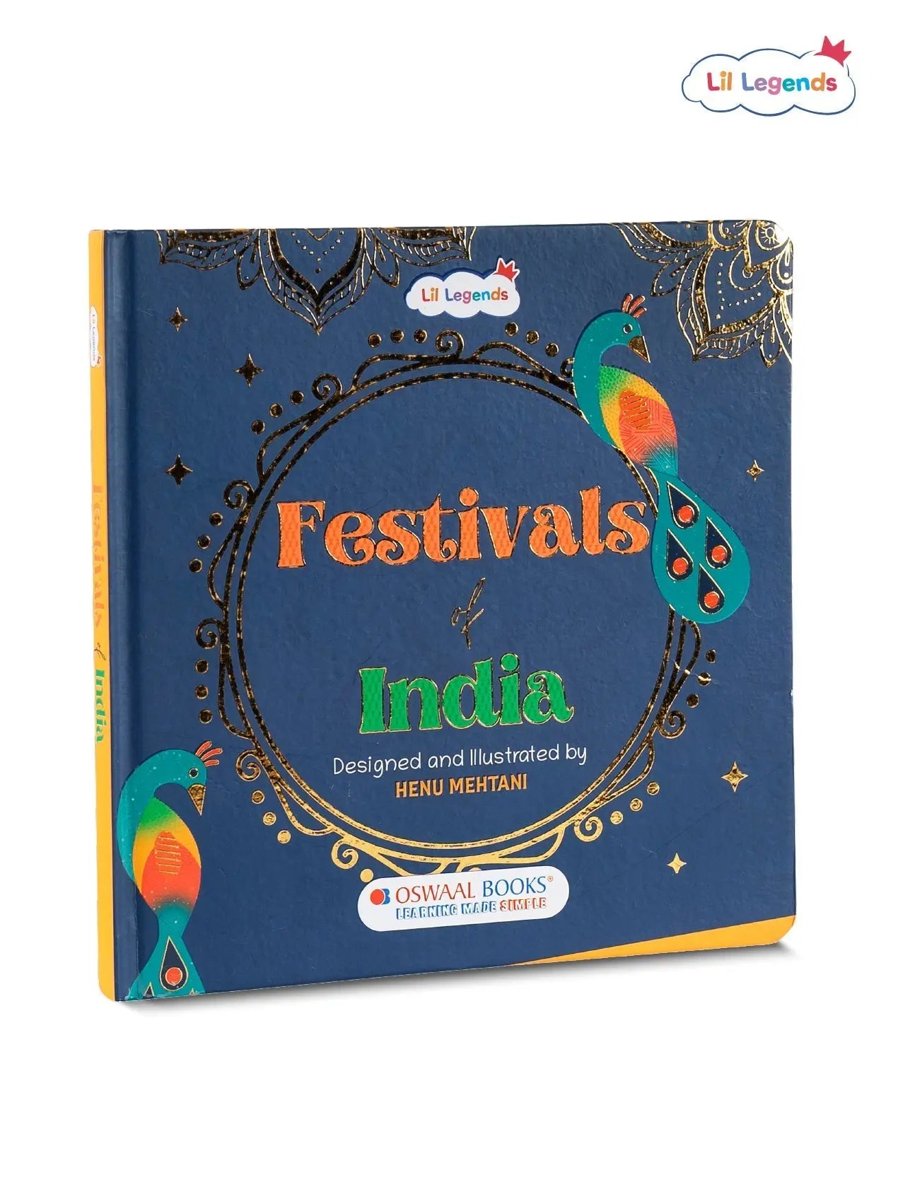 Festival of India Story Book for Kids – Illustrated Short Stories on Holi, Eid, Diwali, and More | Colourful Bedtime Book for Ages 3–7 | Learn Indian Culture Through Stories - Oswaal Books