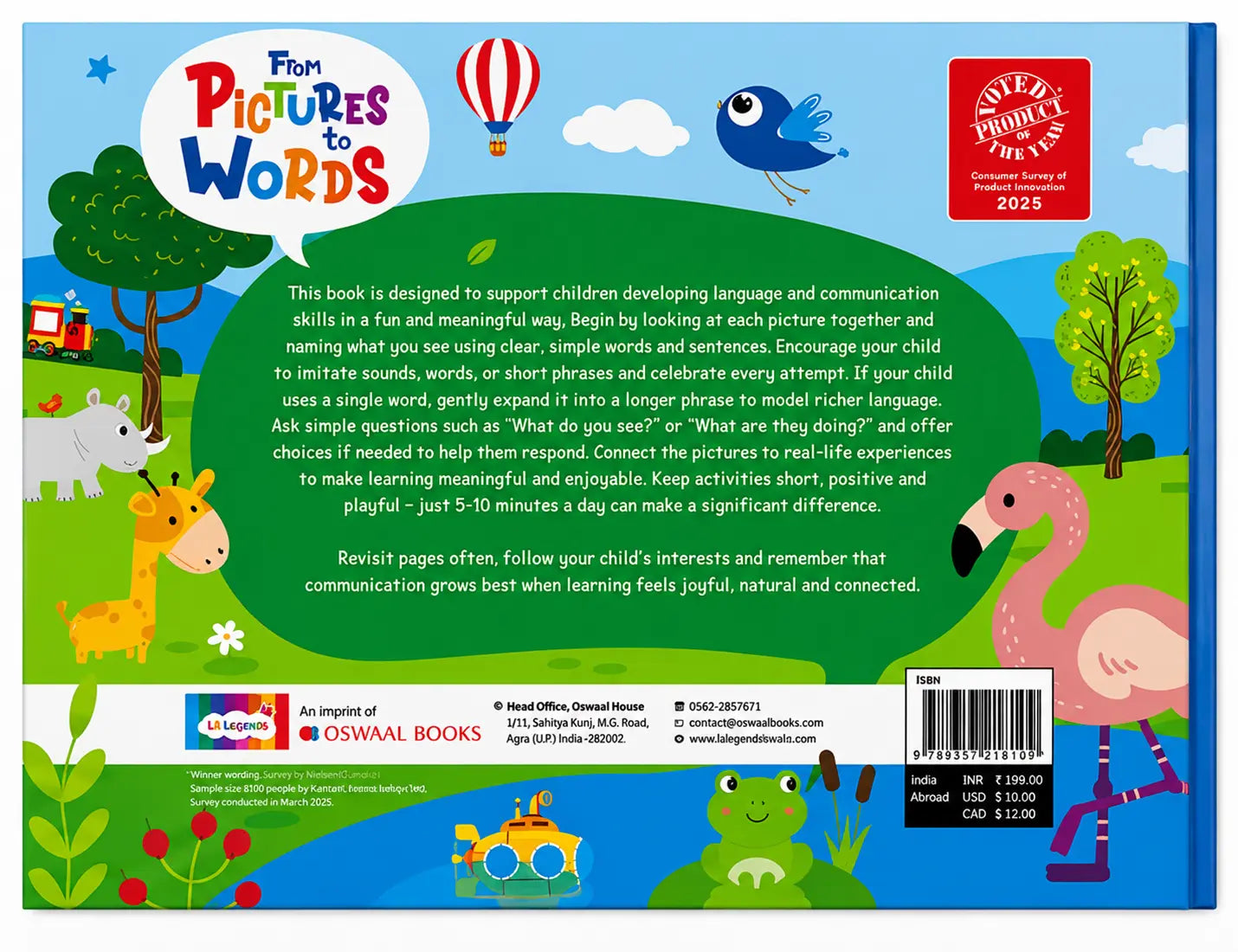 Lil Legends From Pictures to Words | Book for Kids | Language Learning | Builds Vocabulary, Visual Learning and Early Literacy Skills | Picture Book | Ages 3+ Years 