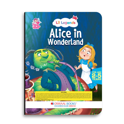 Lil Legends Fairy Tales Magical Classics Set of 2 Story Books for Kids Age 2-5 Years - Alice in Wonderland & Wizard of Oz | Illustrated Bedtime Stories for Imagination and Vocabulary 