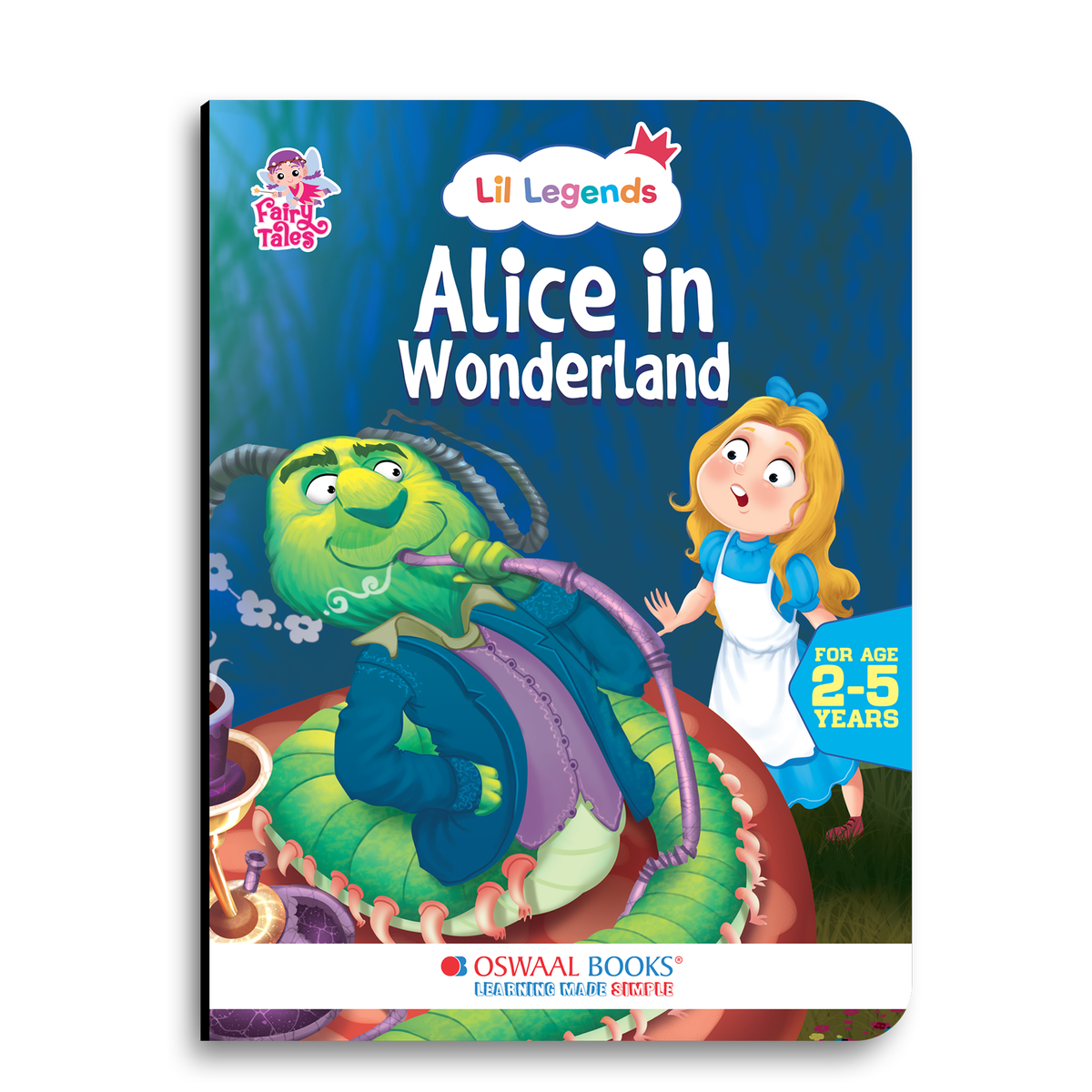 Lil Legends Fairy Tales Magical Classics Set of 2 Story Books for Kids Age 2-5 Years - Alice in Wonderland & Wizard of Oz | Illustrated Bedtime Stories for Imagination and Vocabulary 