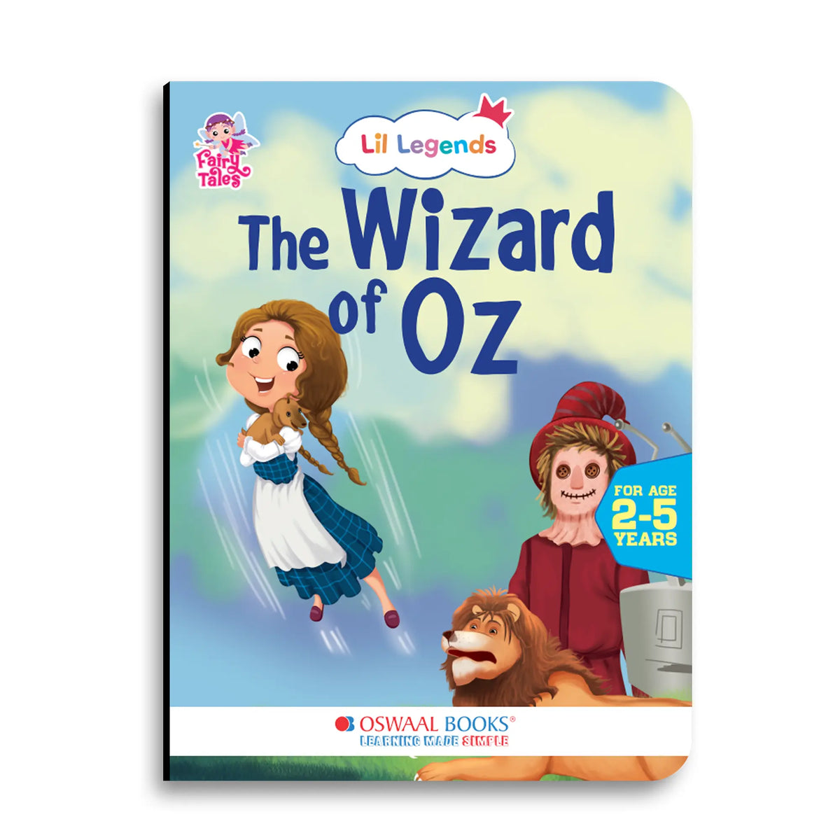 Lil Legends Fairy Tales Magical Classics Set of 2 Story Books for Kids Age 2-5 Years - Alice in Wonderland & Wizard of Oz | Illustrated Bedtime Stories for Imagination and Vocabulary 