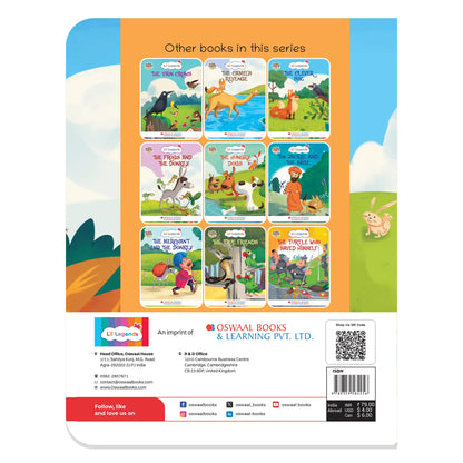 Oswaal Lil Legends Moral Story Books - The Antelope and The Hunter | For Kids Age 2+ Years | Short English Bedtime Stories with Colourful Illustrations | Picture Book for Early Readers 