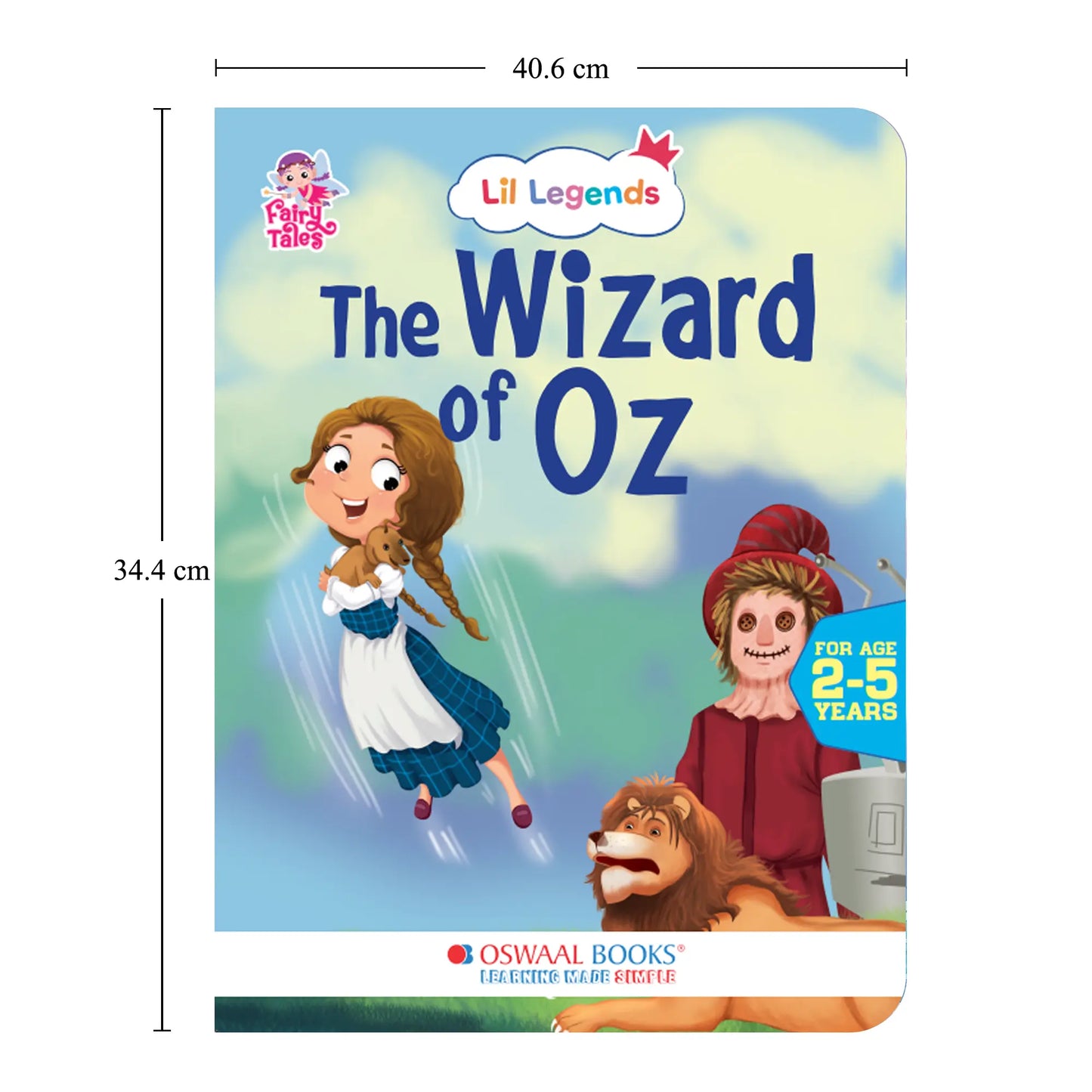 Lil Legends Set of 10 Fairy Tales Gift Box Set for Kids | Cinderella, Snow White, Thumbelina, Little Red Riding Hood and More | Bedtime Picture Stories | Age 2+ 