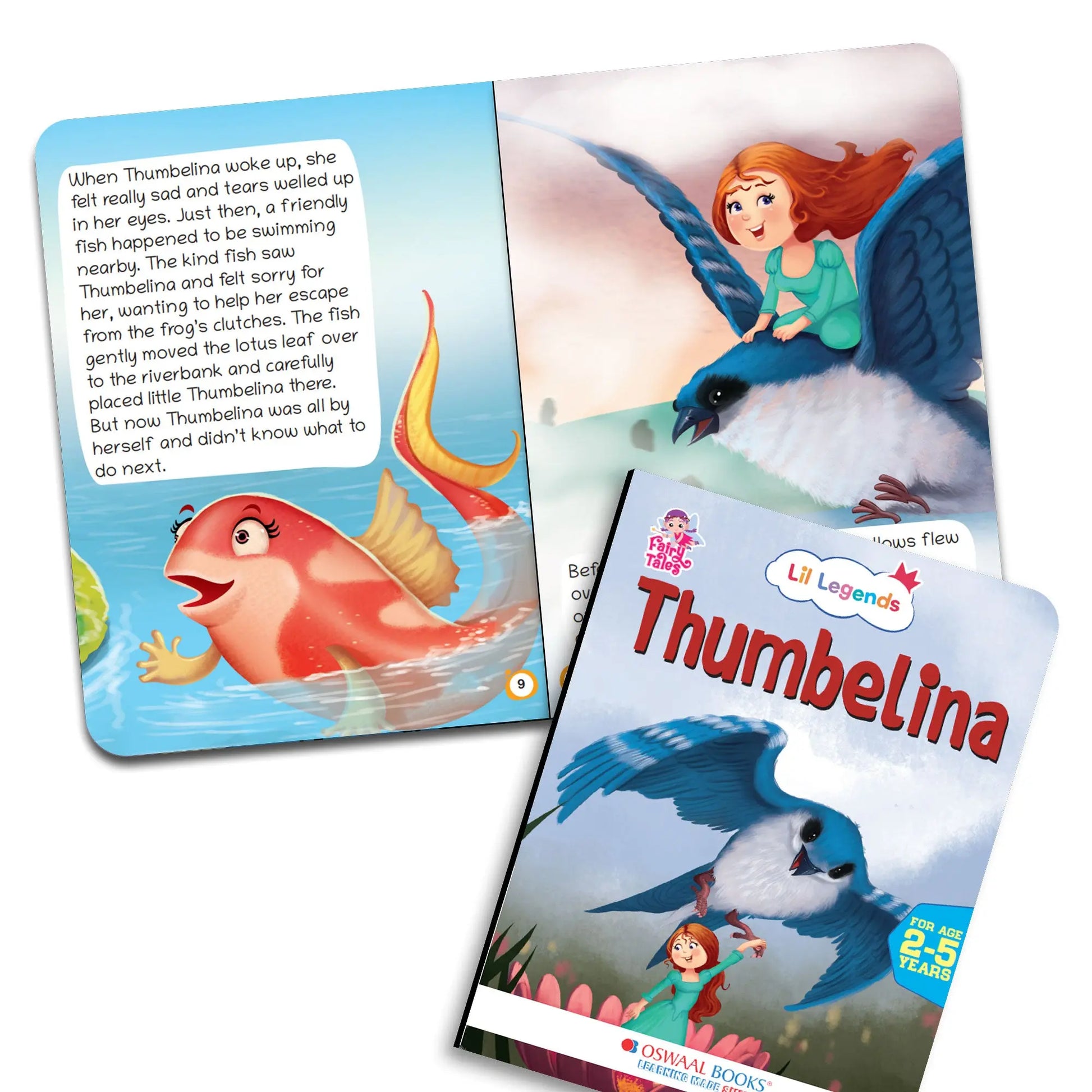 Lil Legends Fairy Tales for Kids | Set of 10 Books | Little Mermaid, Snow White, Rapunzel, Cinderella, Alice, Thumbelina, Wizard of Oz, Thumblina, Princess & the Pea & more | Age 2–5 Years 
