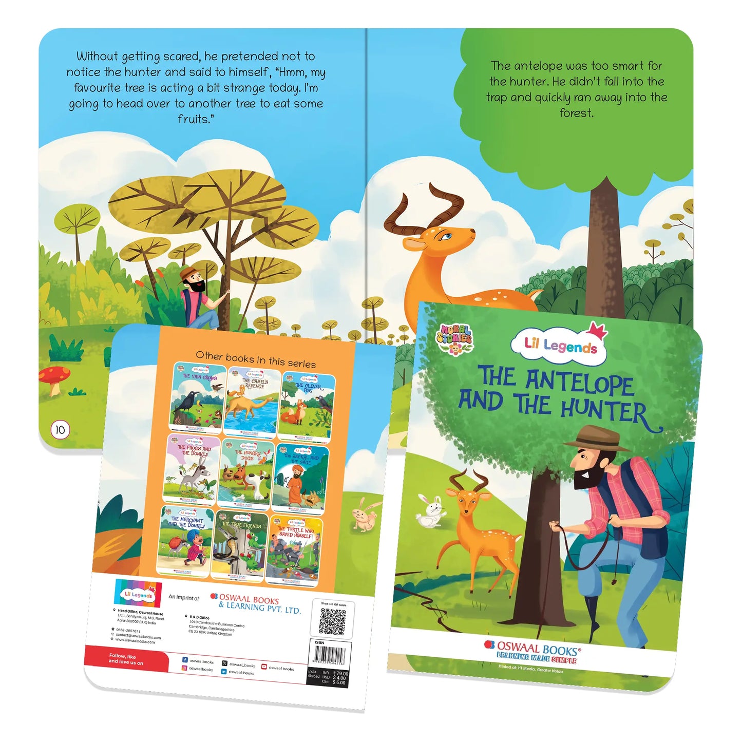 Lil Legends Illustrated Moral Stories for Kids Age 2+ Years - Set 2 of 5 Story Books | Short English Bedtime Stories with Colourful Pictures | Picture Books for Early Readers 