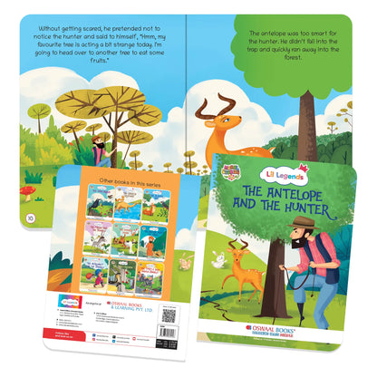 Lil Legends Illustrated Moral Stories for Kids Age 2+ Years - Set 2 of 5 Story Books | Short English Bedtime Stories with Colourful Pictures | Picture Books for Early Readers 