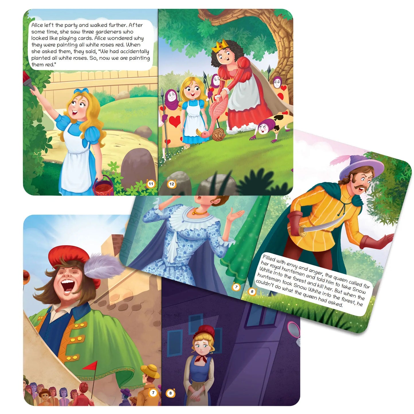 Lil Legends Fairy Tales for Kids | Set of 5 Books | Little Mermaid, Snow White, Rapunzel, Cinderella & Alice in Wonderland | Bed Time Story Books | Age 2–5 Years 