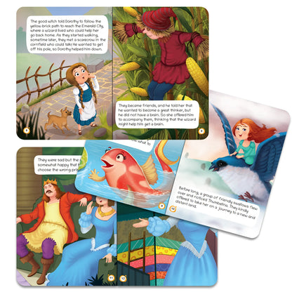 Lil Legends Fairy Tales for Kids | Set of 5 Books | Thumbelina, Wizard of Oz, The Princess and the Pea, Sleeping Beauty, Beauty and the Beast | Bed Time Story Books | Age 2–5 Years 