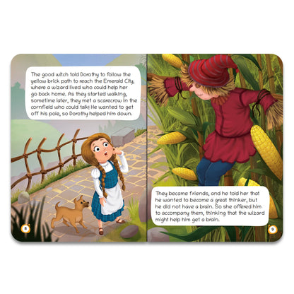 Lil Legends Fairy Tales for Kids | Set of 5 Books | Thumbelina, Wizard of Oz, The Princess and the Pea, Sleeping Beauty, Beauty and the Beast | Bed Time Story Books | Age 2–5 Years 