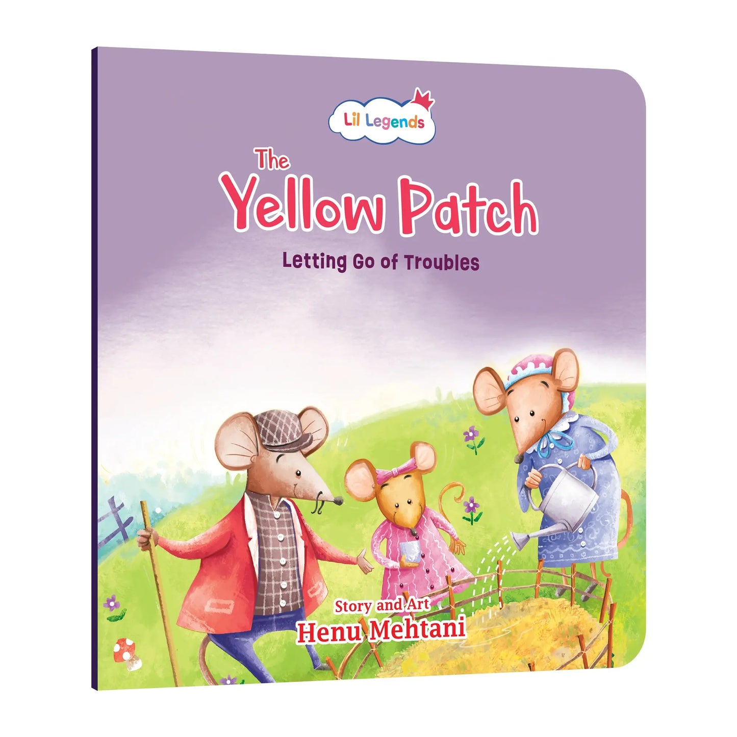 Lil Legends Mindful Moments Series - The Yellow Patch, Letting Go of Troubles | Picture Story Book for Kids | Illustrated Stories to Build Self-Control and Emotional Learning |  Age 5+ 