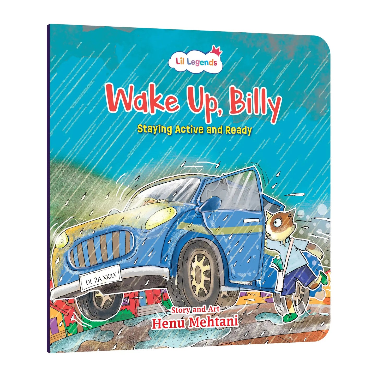 Lil Legends Mindful Moments Series - Wake Up, Billy, Staying Active And Ready | Colourful Picture Story Book for Kids | Illustrated Stories to Build Self-Control and Emotional Learning | Age 5+ 