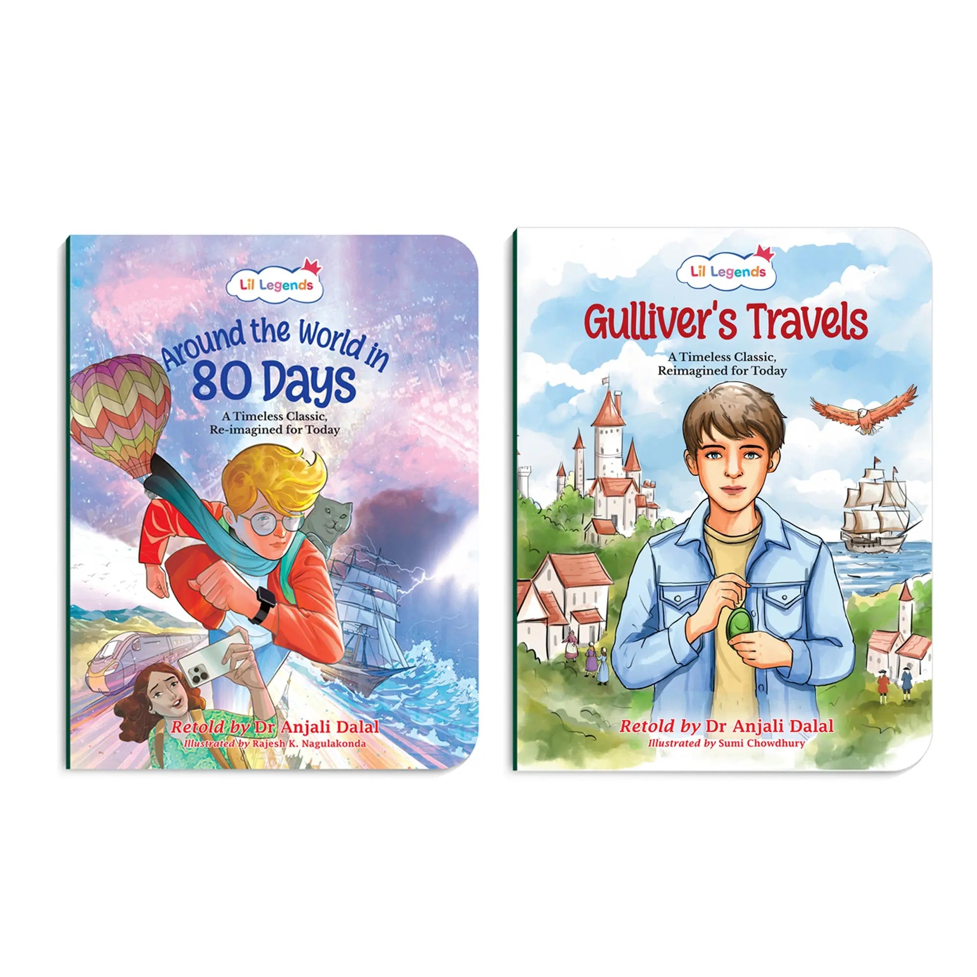 Gulliver's Travels & Around the World in 80 Days | Classic Story