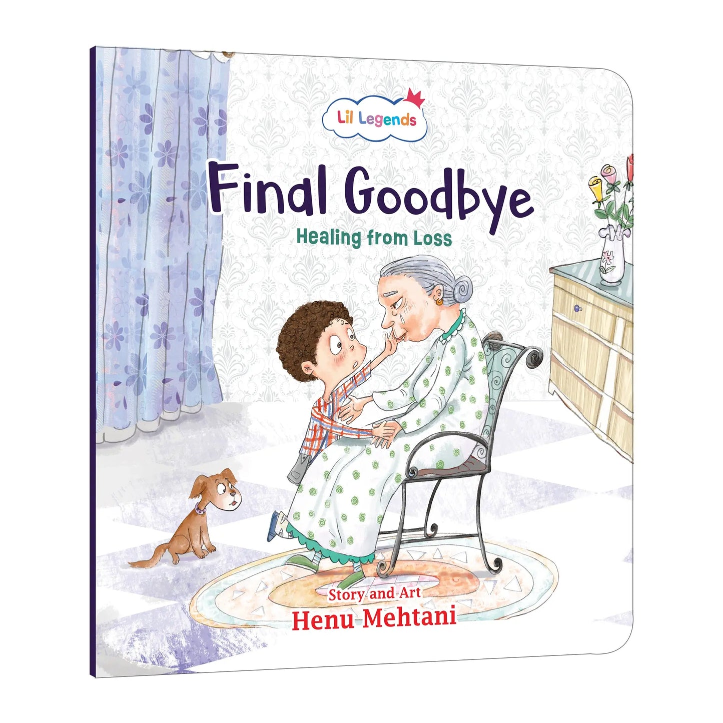Lil Legends Mindful Moments Series - The Final Goodbye, Healing from Loss | Picture Story Book for Kids | Illustrated Stories to Build Self-Control and Emotional Learning | Age 5+ 