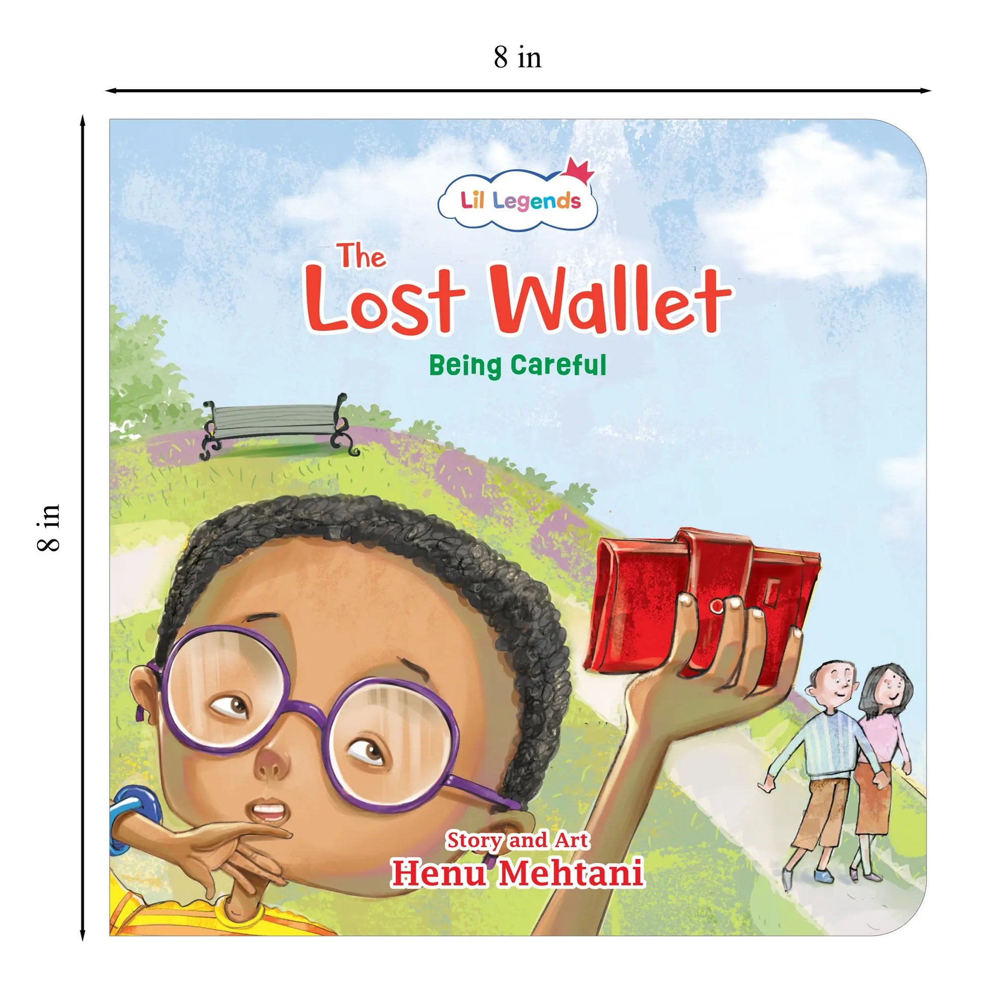 Lil Legends Mindful Moments Series - The Lost Wallet, Being Careful | Colourful Picture Story Book for Kids | Illustrated Stories to Build Self-Control and Emotional Learning | Age 5+ 