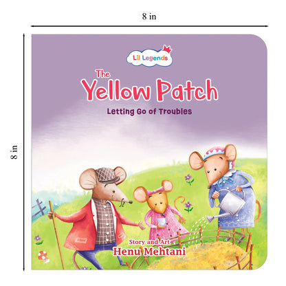Lil Legends Mindful Moments Series - The Yellow Patch, Letting Go of Troubles | Picture Story Book for Kids | Illustrated Stories to Build Self-Control and Emotional Learning |  Age 5+ 
